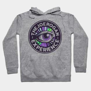 Trippy Eye Logo Art - Joe Rogan Experience Podcast Fan Art Hoodie